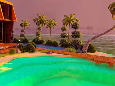 Villa Island 3d villa