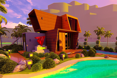 Villa Island 3d villa
