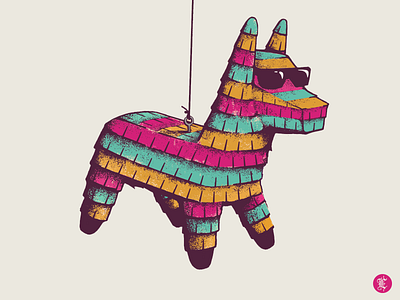 Party Piñata design illustration