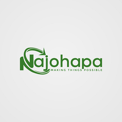 Najohapa Logo l Logo design brandidentity branding business logo company logo creative logo custom logo design logo designtrend graphic design logo logo2021 logos logotrend minimalist modern logo najohapa logo professional logo trendlogo typography logo ui