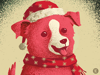 Puppy Illustration (detailed shot) branding design illustration