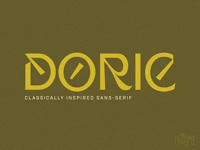 Doric - Classically Inspired Sans Serif branding design font handlettering illustration lettering logo sans sans serif type typography ui