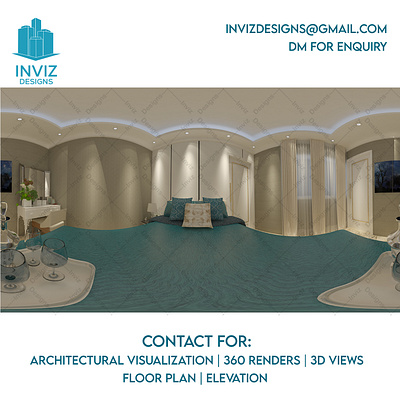 360 Render for Bedroom 3d 3dvisualization architecture bedroom bedroomdesign bedroomideas design designer designing furniture furnituredesign furnitureideas homedecor interior interiordesigner modernarchitecture