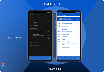 Settings 3d app branding dailyui design illustration ui ux