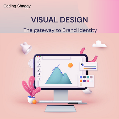 The World Of Visual Design branding graphic design ui visualdesign webdesign webdevelopment