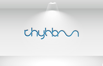 Mininam Flawless Logo Design: r h y t h m flawless logo flow logo minimal logo rhythm logo