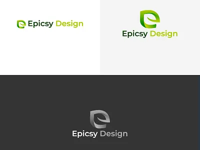 Logo Design for Epicsy Design Company creative e logo e letter design e logo