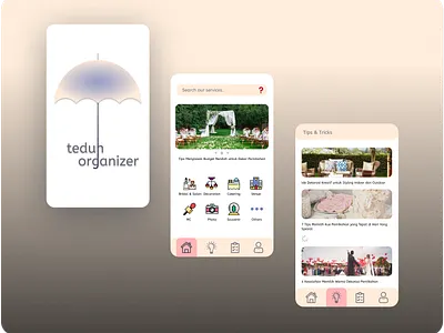 Teduh - Mobile Design app design ui