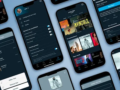 Prime Video app design ui ux