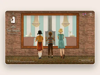 Van Stapele - cookie shop custom website amsterdam animation cookie cookieshop design food illustration ui ux webdesign webdevelopment website