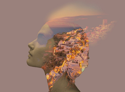 Double Exposure Effect effect graphic design