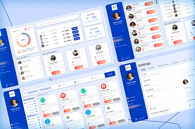 Employee Manager design ui ux