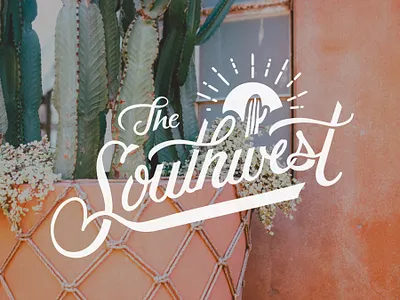 The Southwest Hand Lettering design hand lettering lettering lettering design southwest type western