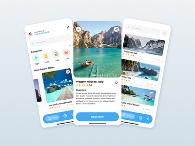 Travel App adventure booking destination explore mobile mobile app mobile ui ticket tour tourism travel travel agency travel booking trip vacation