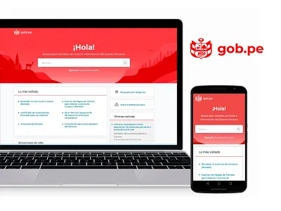 Gob.pe design ui ux web