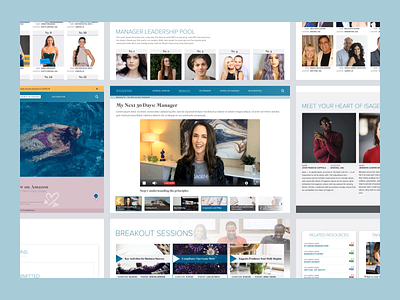 Host & Manage Events Platform broadcasting design health motion design streaming ui ux video hosting visual design webdesign wellness