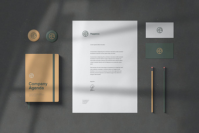 Branding / Stationery Mockups brand stationery branding branding stationery business card clean company customizable design envelope identity mockup office paper psd set simple stationery stationery template template