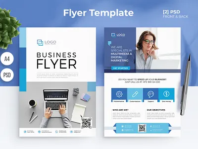 Corporate Flyer Template poster