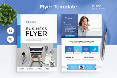 Corporate Flyer Template poster