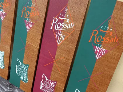 ROSSALI branding design graphic design ill illustration logo