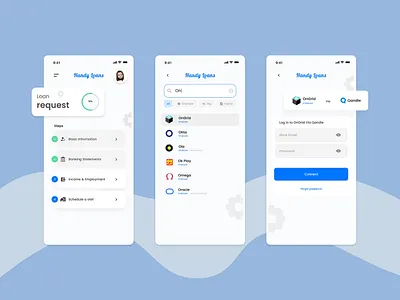 Employment Verification UI ( b2b service ) api clean design interaction minimal multistep process saas ui ux verification