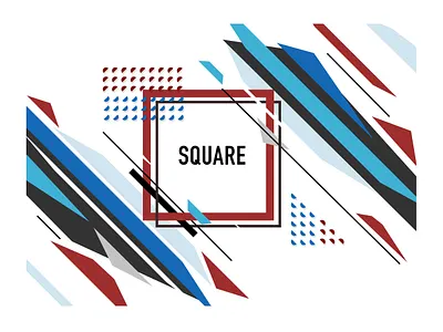Abstraction abstract graphic design line shapes square