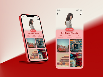 User Profile - Photographer's Social Mobile App animation app app design appdesigner behance branding dailyui design design ui designer designui dribbble feedback graphic design logo mobileappdesign motion graphics socialmediaapp ui uidesigner