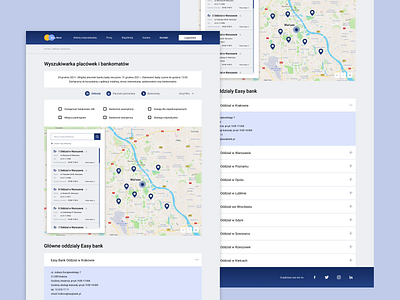 Branch and ATM search engine design ui ux