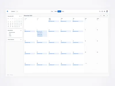 Calendar Platform calendar calendar app calendar platform calendarly clean design font minimalism platform ui ux web