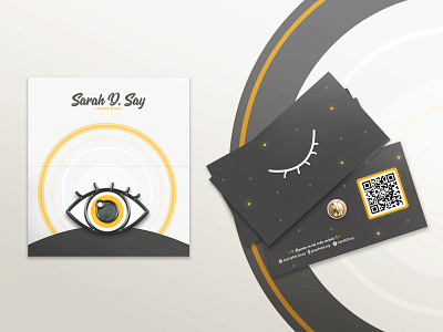 My brand as a freelancer ✏️🌟👁️ branding conceptual art conceptual illustration design graphic design illustration logo