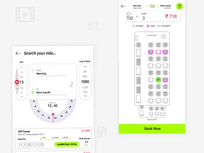 Bus booking app booking bus booking creative app mobile ui online booking online bus booking travels travels booking user friendly