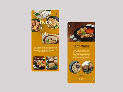 Home of Tofu app branding design illustration ui ux