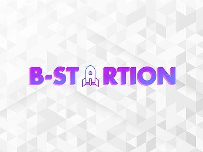 B-STARTION LOGO branding design logo