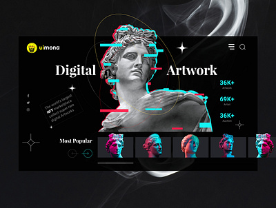 NFT Marketplace Landing Page art bitcoin coin crypto cryptocurrency design eth illustration logo marketplace nft nfts token ui ui design uidesign uiux ux web web design