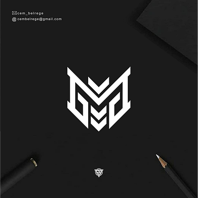 monogram GMG 3d animation branding design graphic design icon illustration logo motion graphics typography ui ux vector