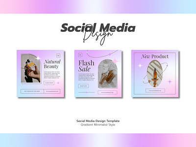 Social Media Design for Beauty Skincare Product brand brand design branding clean design design design product graphic design instagram design instagram feed instagram post design logo minimalist design post social media social media design social media design template social media template