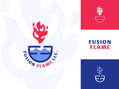 "Fusion Flame" Minimal Logo app icon logo brand identity branding fire logo flame logo logo logo design logo designer logo inspiration logo mark logodesign logos minimal logo minimal logos minimalist logo modern logo monogram simple logo design simple logos symbol