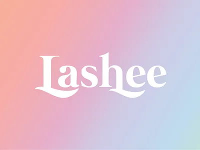 LASHEE art beauty brand identity branding design icon illustration lashes logo logo design makeup minimal mock up presentation trending