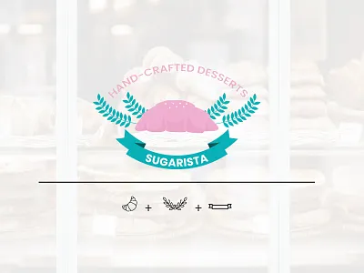 Logo Design for Sugarista 2d 2d art brand branding design digital digital art food food logo graphic design identity branding illustration logo vector