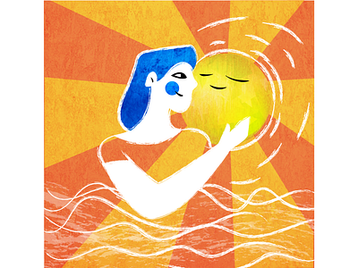 Nature lover adobe illustrator art artist color design designer digital art digital work illustration illustrator sun
