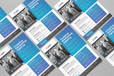 Corporate Flyer Template layout