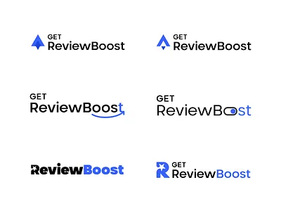 GetReviewBoost Logo Ideas branding design exclusive get reviews illustration inclusive logo logo design market marketplace online reputation reputation review reviews target target group ui ux webdesign website
