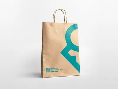 Paper bag branding bag branding clean eco ecommerce graphic design logo online shop online store paper bag paper bag branding product ui ux