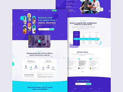 Private Equity Website animation finance illustration interaction private equity ux website