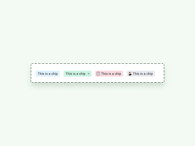 This is a chip components design design system figma graphics design ui uiux