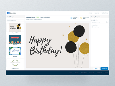 E-Card Design Builder builder dashboard builder ui canva builder canva dasbhoard dashboard dashboard design dashboard ui ecard home builder invitation card page builder ui design