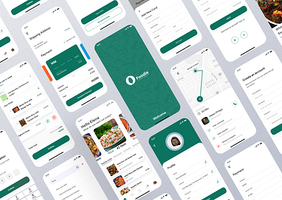 Foodie App app design food app ux