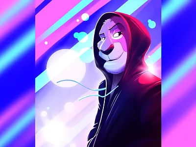 LION 2danimation animation art artbook conceptart digitalpainting drawing game gameart illustration photoshop sketchbook speedpainting