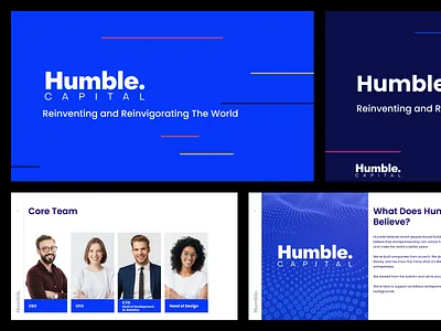 Humble Pitch Deck design google slides illustration pitch deck presentation presentation design slides