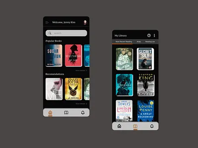 Online Book Apps animation app branding design graphic design icon illustration ui ux